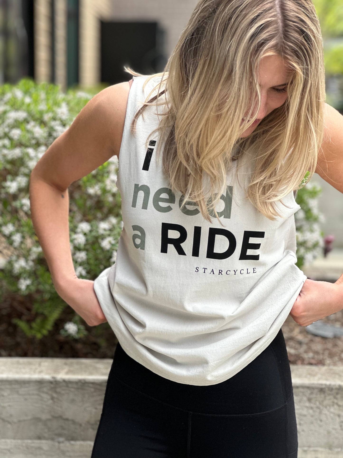 i Need a Ride Tank